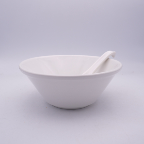 スタッキングできるラーメン・レンゲセット